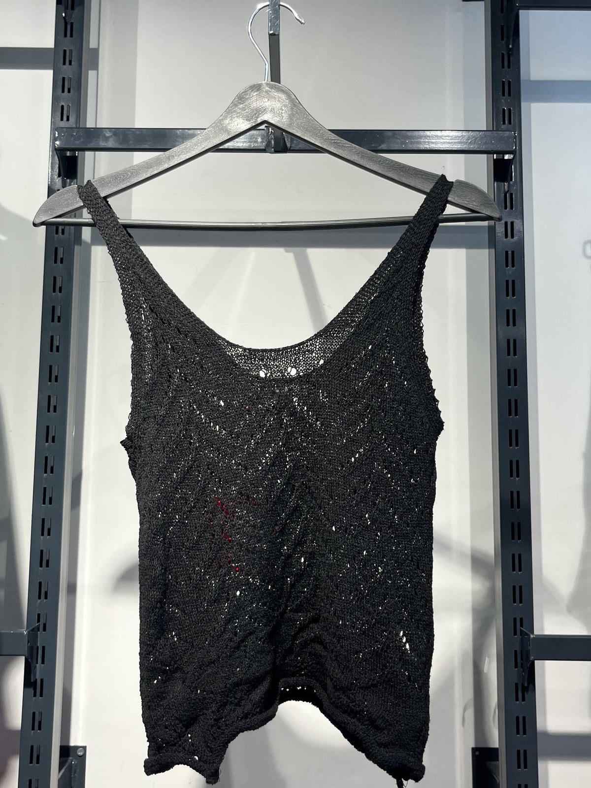 The “Sheer Thing” Knit Tank